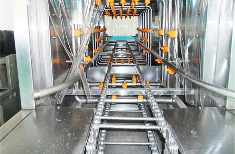 Full Automatic Plastic Crate Transshipment Basket High Spray Cleaning Washing Machine