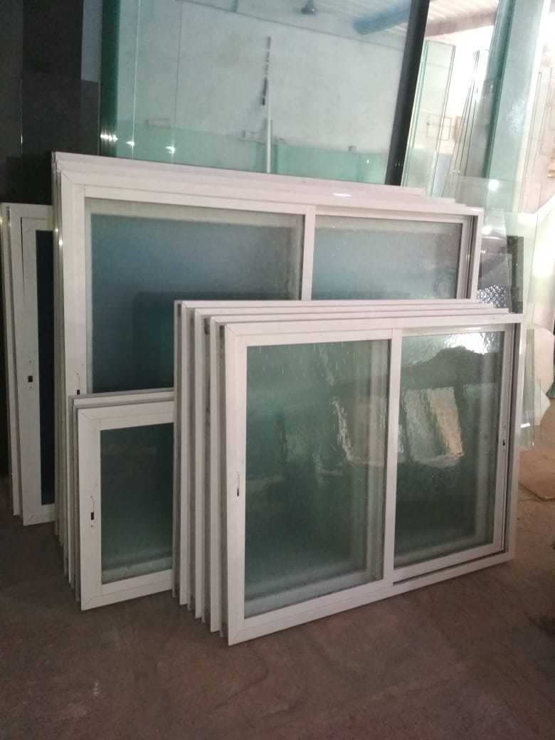 Aluminum Windows - Color: Sliver