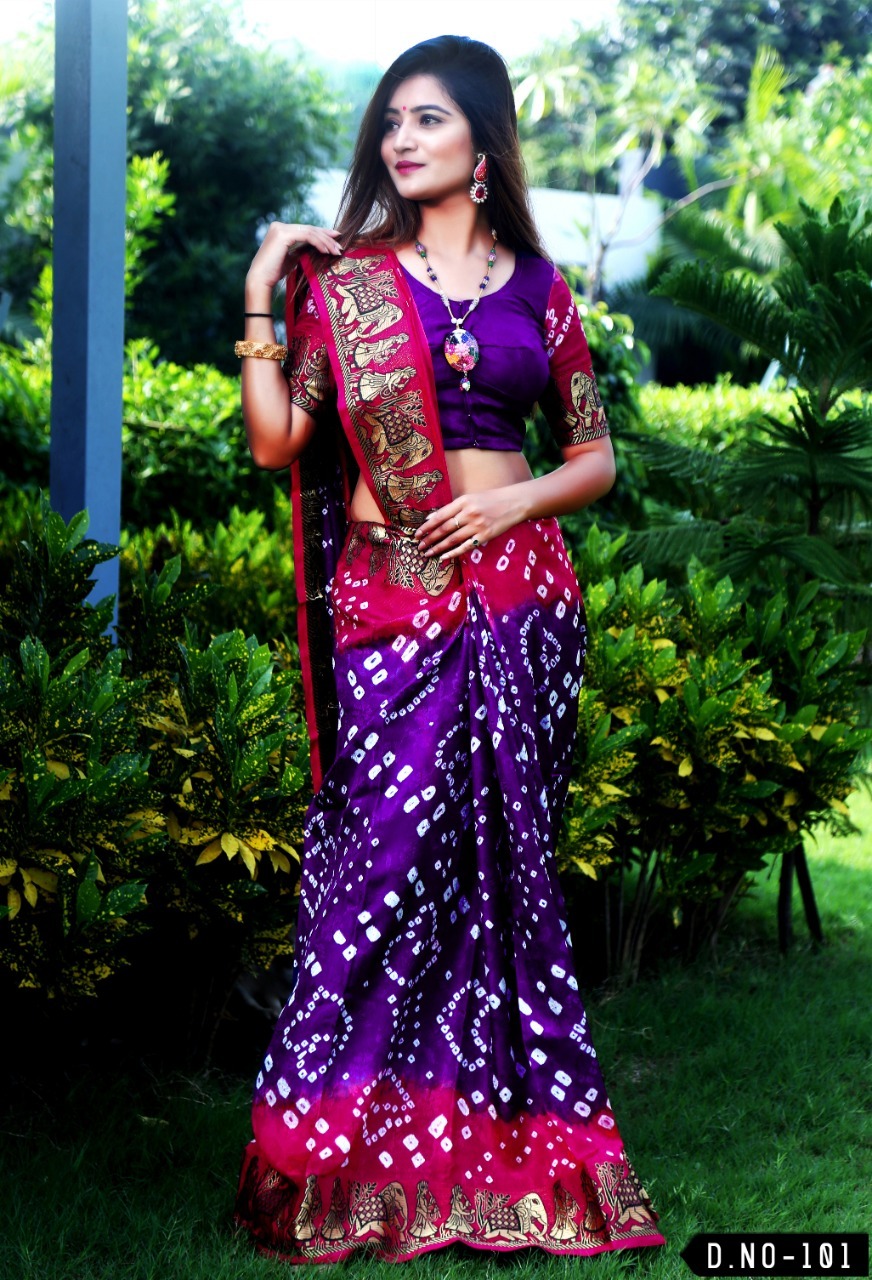 Multi Colour Saree New Launch