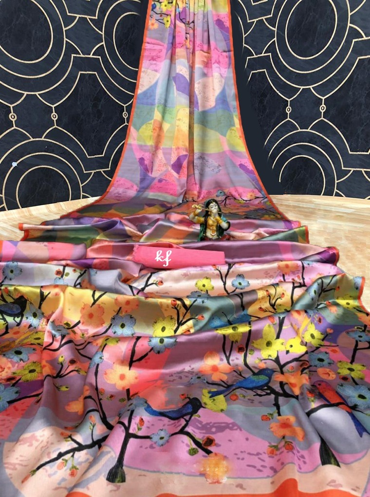 Multi Colour Saree New Launch
