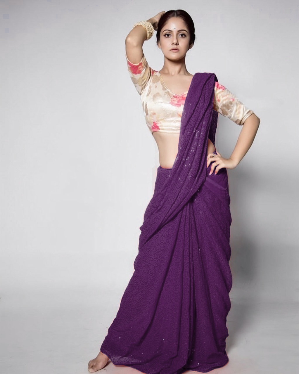 Multi Colour Saree New Launch