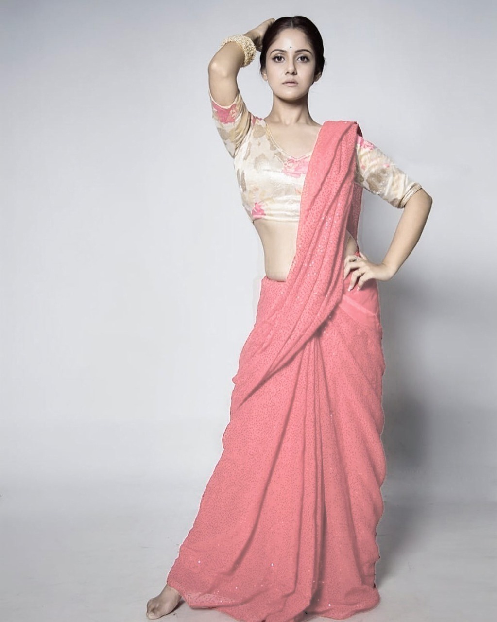Multi Colour Saree New Launch