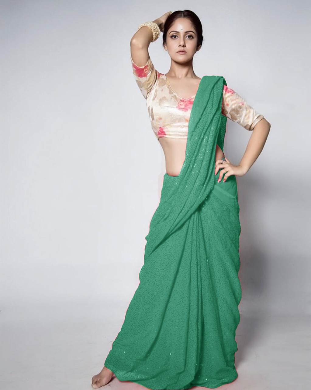 Multi Colour Saree New Launch