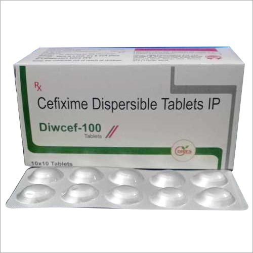 Cefixime फैलाने योग्य गोलियाँ आईपी