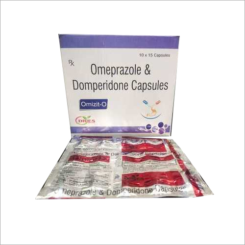 Omeprazole & Domperidone Capsules - Gelatin-Based, 20 mg Each | Dual Action Acid Reducer for Enhanced Digestive Comfort