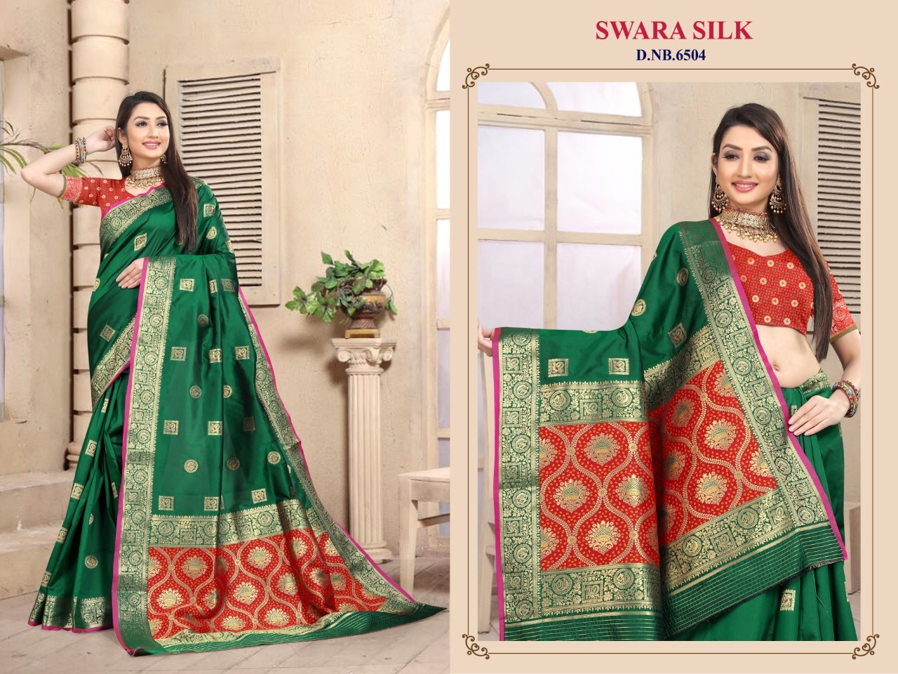 Festive Preferable Multi Colored Soft Silk Saree