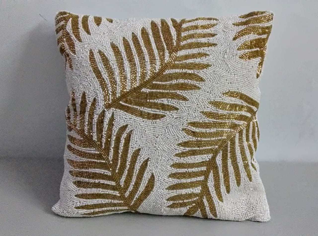 Multi Beaded Cushion Cover