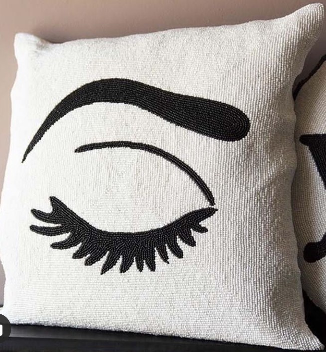 Multi Beaded Cushion Cover