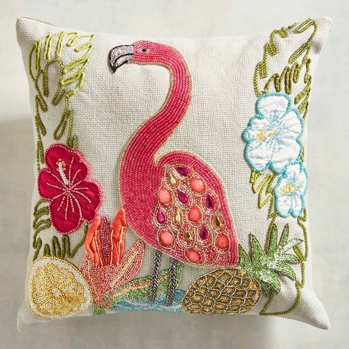 Multi Beaded Cushion Cover