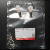 4 To 5mm Pvdf Gas Sample Bags With Two Pp Valve