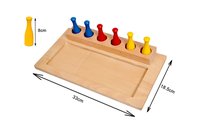 टॉडलर इम्बुकेयर पेग बॉक्स आयु समूह: 3 से 4 वर्ष