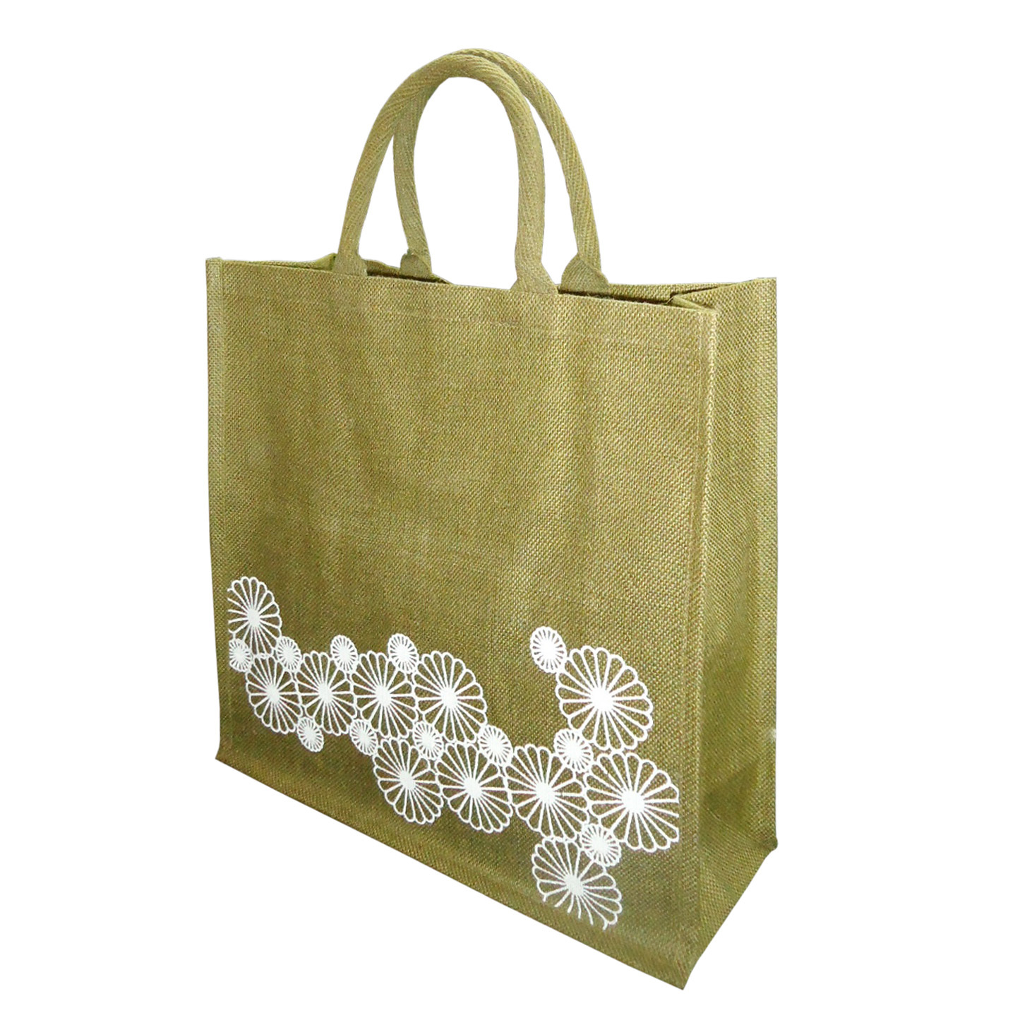 Customized Printed Jute Tote Bag