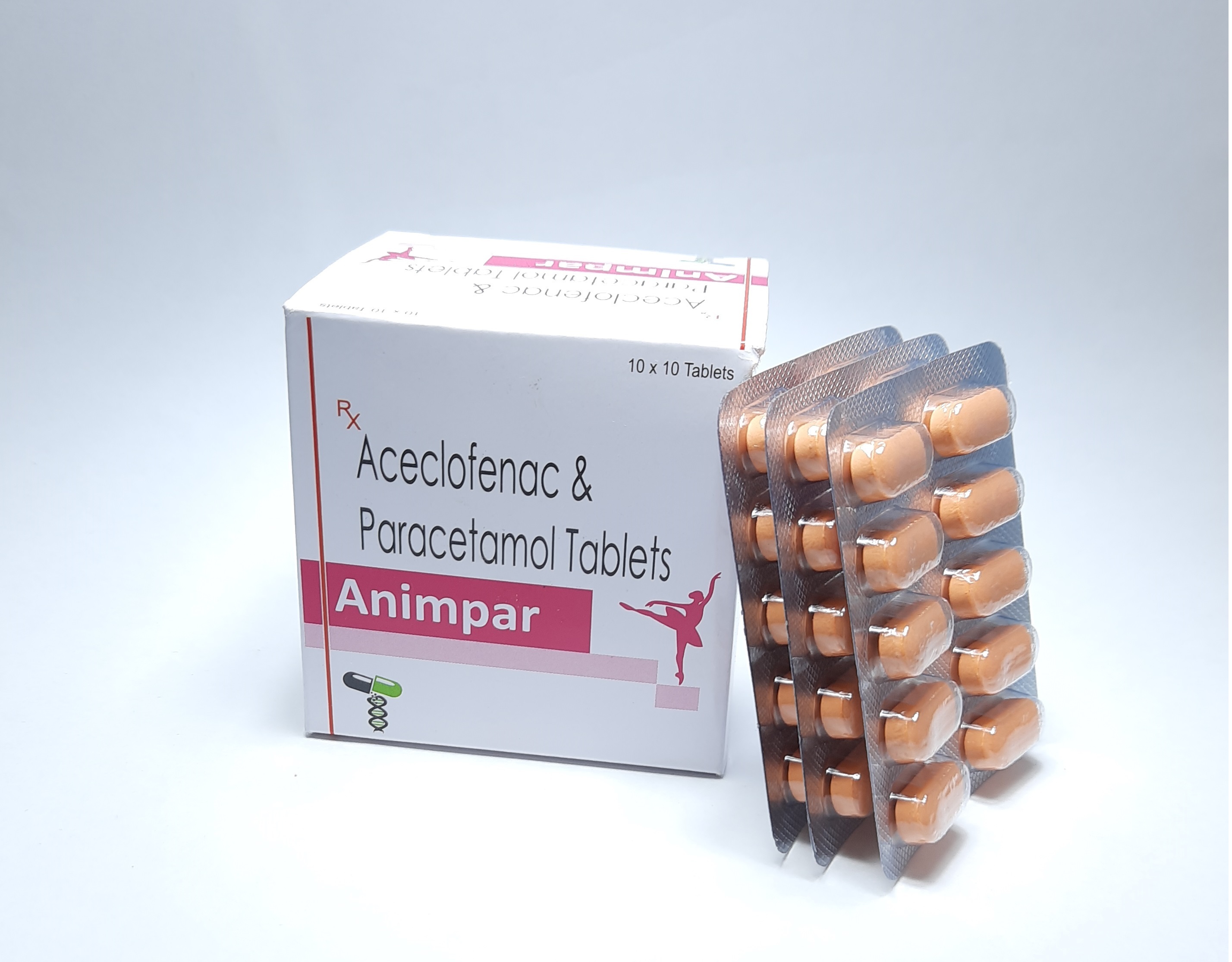 Aceclofenac And Paracetamol Tablets