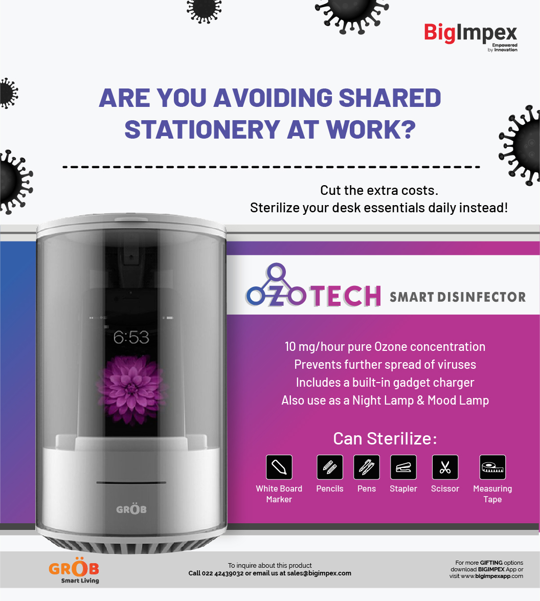 White Ozotech Smart Disinfector