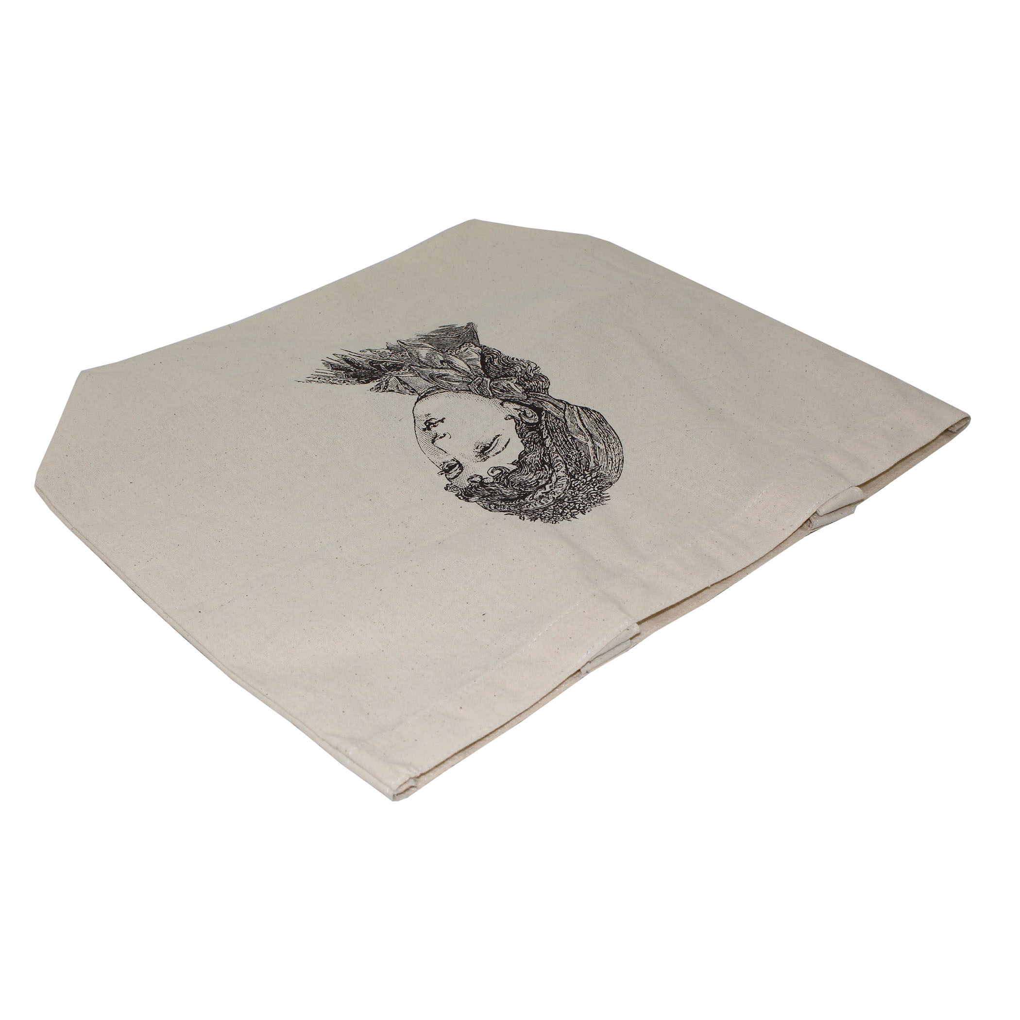 Cotton Grocery Bag - 150 Gsm 33x40x10 Cm Size Open Design Re-usable & Eco-friendly