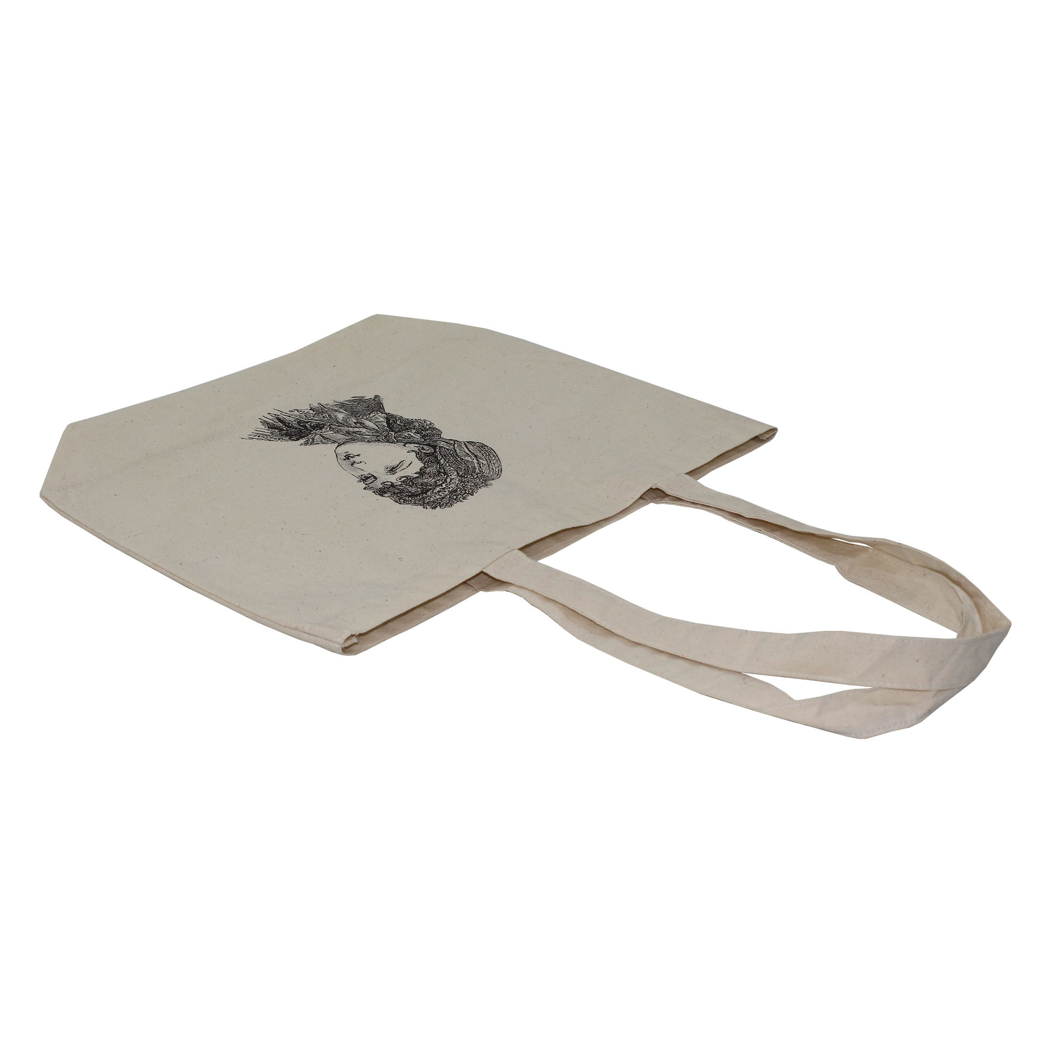 Cotton Grocery Bag - 150 Gsm 33x40x10 Cm Size Open Design Re-usable & Eco-friendly