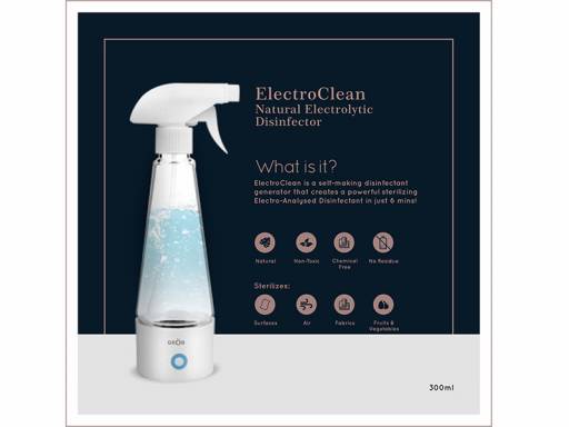 Transperant And White Electrolytic Disinfector