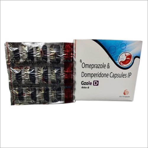 Omeprazole and Domperidone Capsules - 200 mg Each, Enhanced Digestive Relief with Cefpodoxime Proxetil Integration