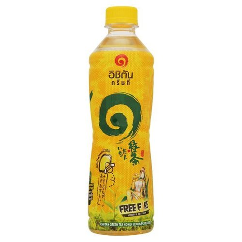 इचिटन ग्रीन टी पैकेजिंग: प्लास्टिक की बोतल