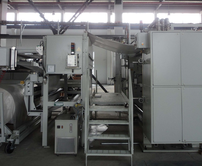 Metel Extrusion Coating Compound Machine 1200mm Extrusion Coating Compound Machine