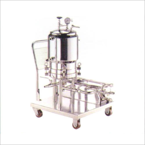 Sparkler Filter Press - Stainless Steel, 2000-3000 Litres/hour Filtration Capacity | Semi-automatic Industrial Solution
