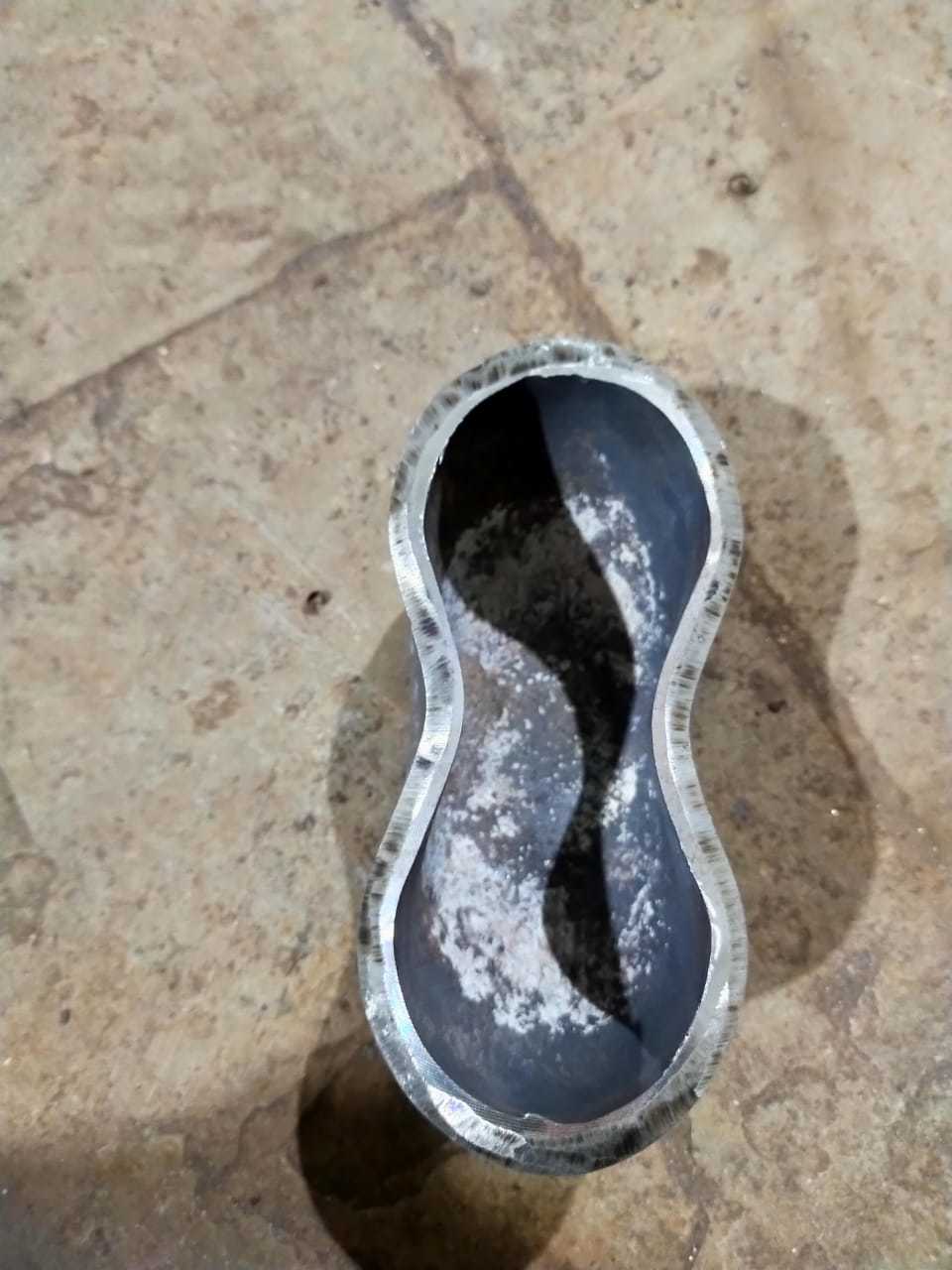 Mild Steel End Cap - Carbon Steel, Round Shape, Silver Color | Warranty Included, Durable Design