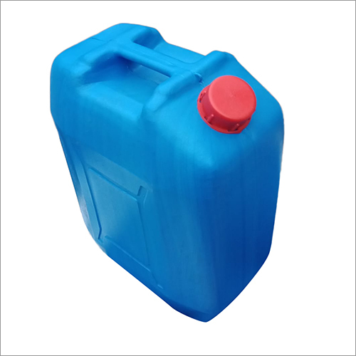 20 Ltr Plastic Jerry Can - Blue, Rigid Design With Durable Plastic Material
