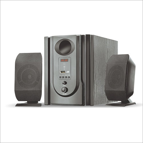 Black Multimedia Speaker Theater System