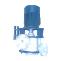 Vertical Glandless Pumps - PP Material, 25 x 25 Inlet/Outlet Dimensions | Max Suction Capacity of 75mtrs, Versatile Theoretical Applications