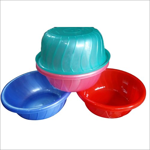 कोई भी रंग का सर्पिल प्लास्टिक टब