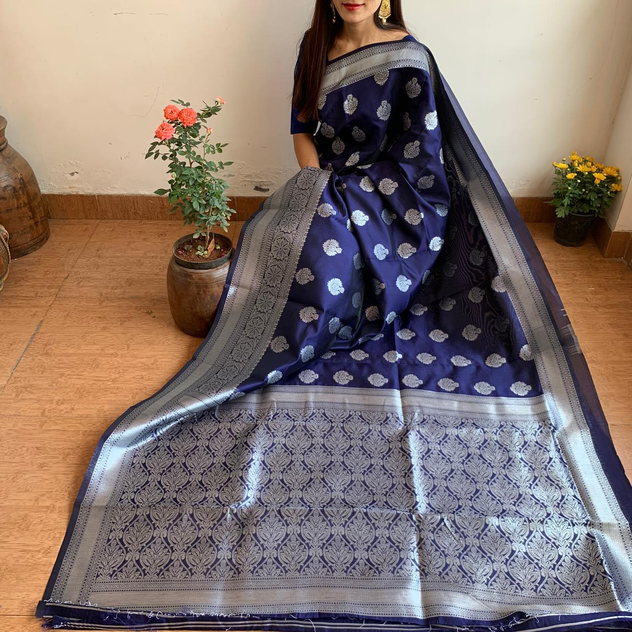 Multi Colour Indian Saree