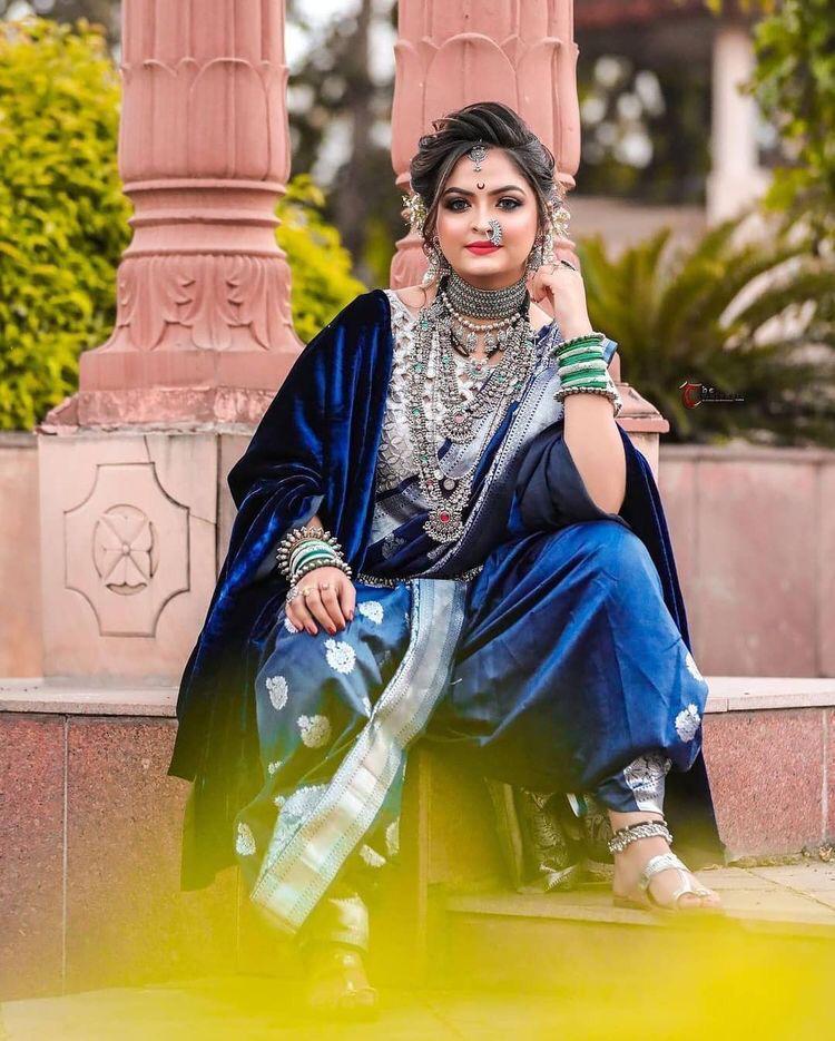 Multi Colour Indian Saree