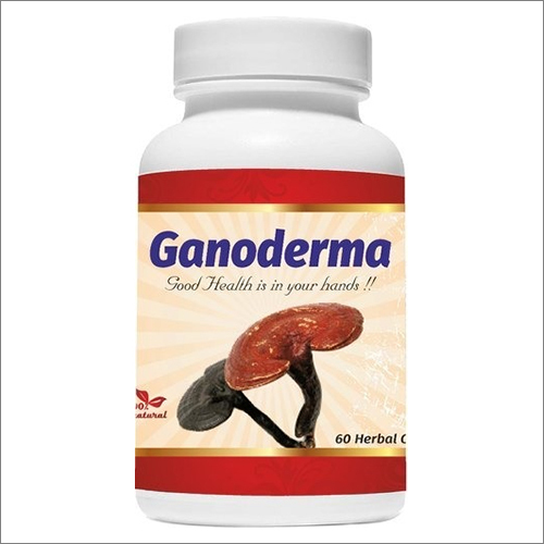 Ganoderma Capsule - 500 mg , Immune System Support, Antioxidant Rich, Cardiovascular Health