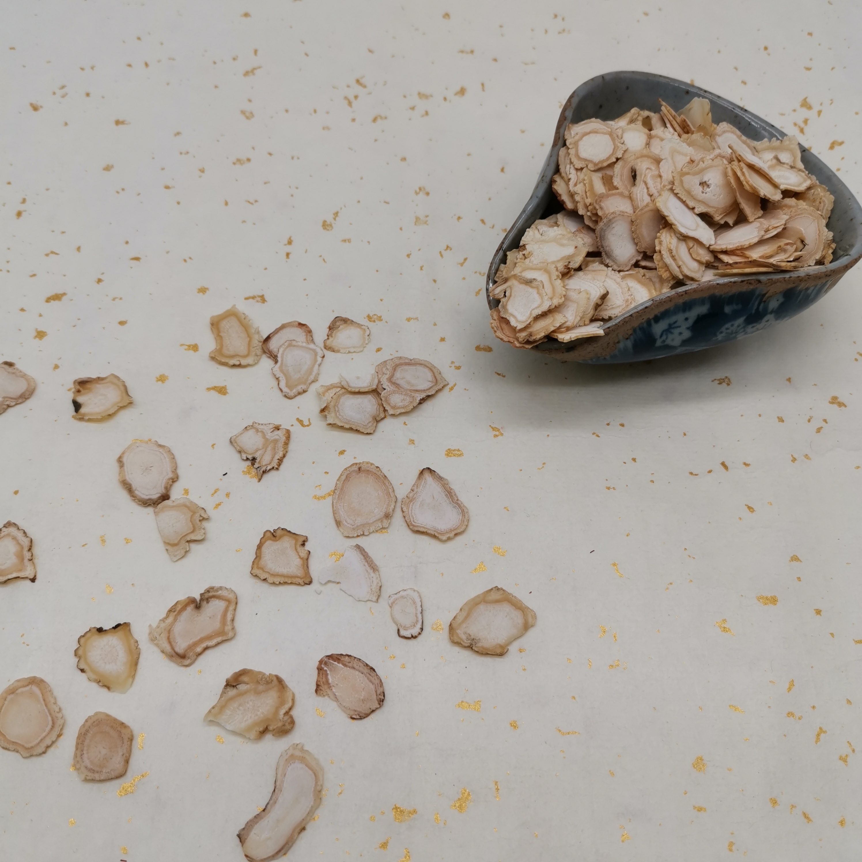 White Ginseng Slices Panax Ginseng Root Slices