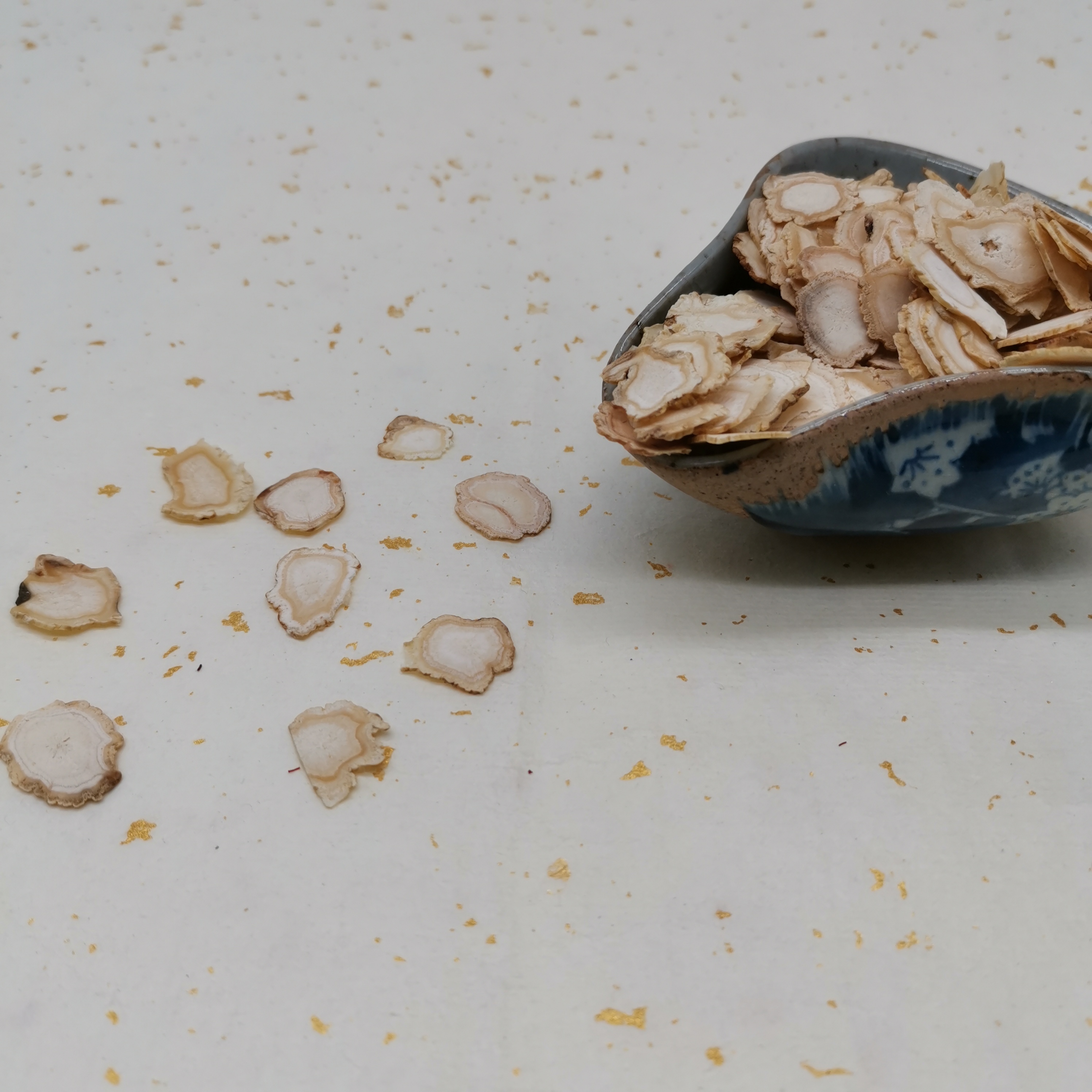 White Ginseng Slices Panax Ginseng Root Slices