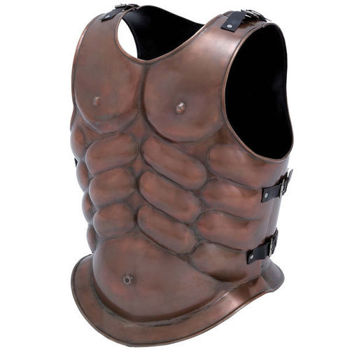 Metal Copper Finish Muscle Armor