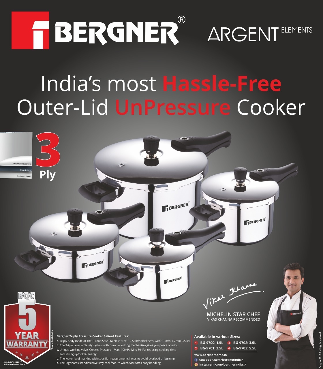 Stainless Steel Triply Cooker