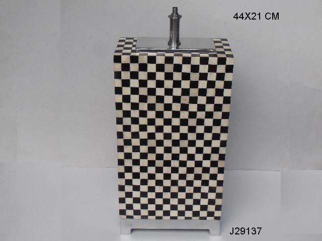 Jandaood Table Lamp With Mother Of Pearl Inlay