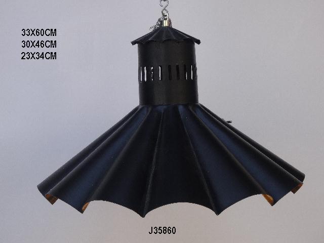 Pendant Lamp - Metal Construction, Nickel Plating, European Style, Incandescent Light Source