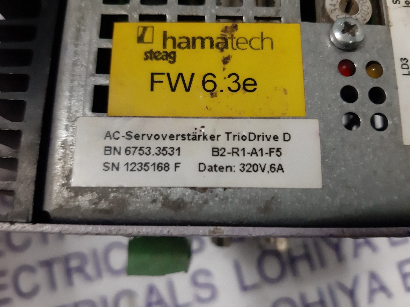 Esr Pollmeier Trio Drive D Servo Drive Bn-6753.3531
