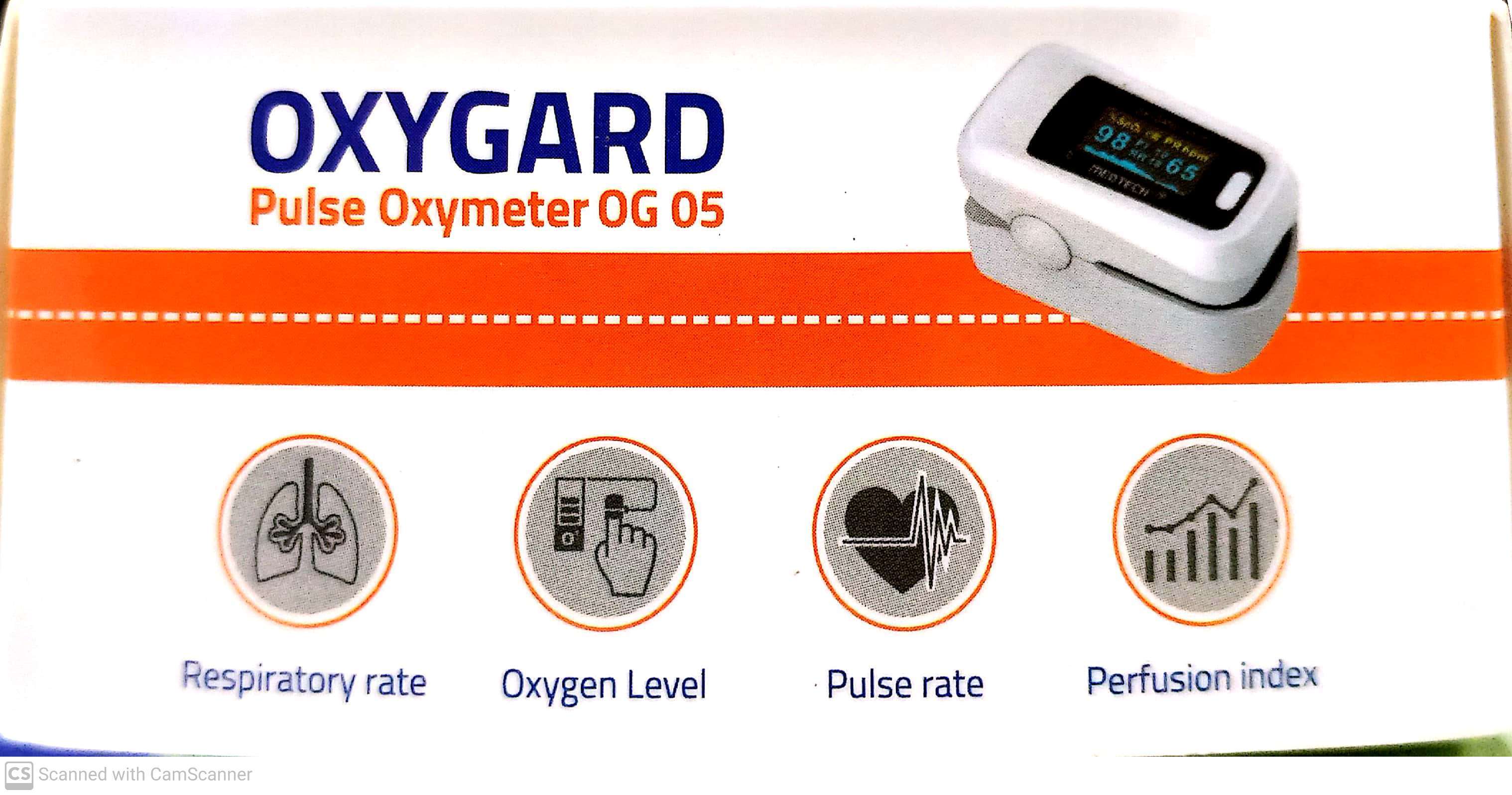 Oxgard Pulse Oxymeter Suitable For: Children