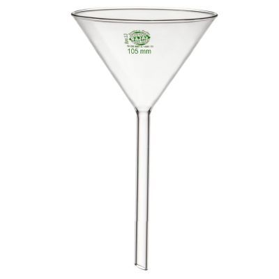 Funnel Long Stem 105 Ml Equipment Materials: Borosilicate 3.3