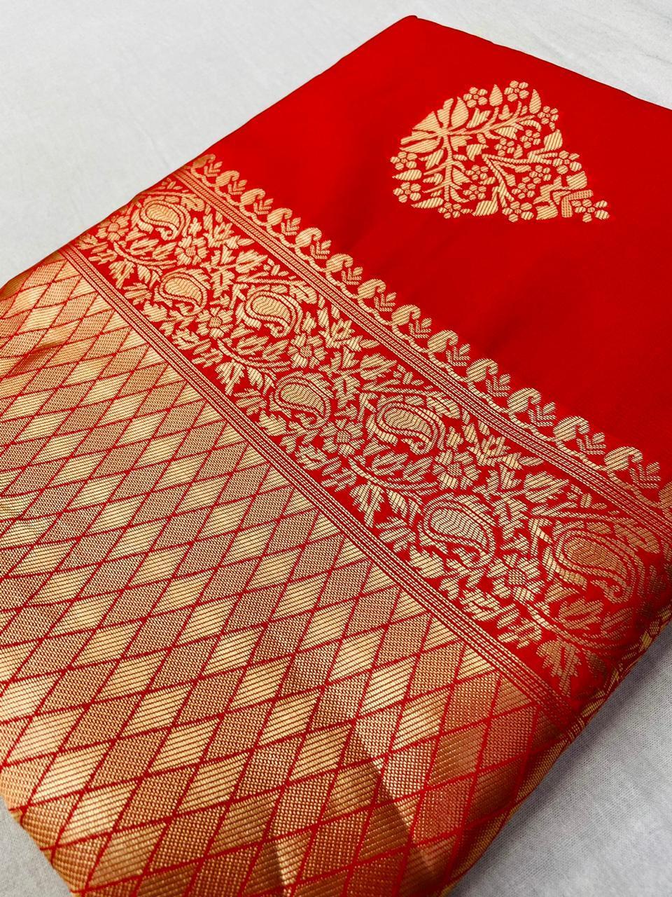 Multi Colour Banarsi Sarees