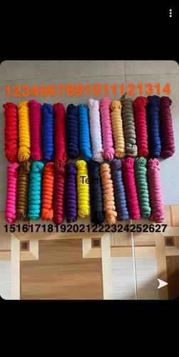 बहुरंगी कपास का दुपट्टा