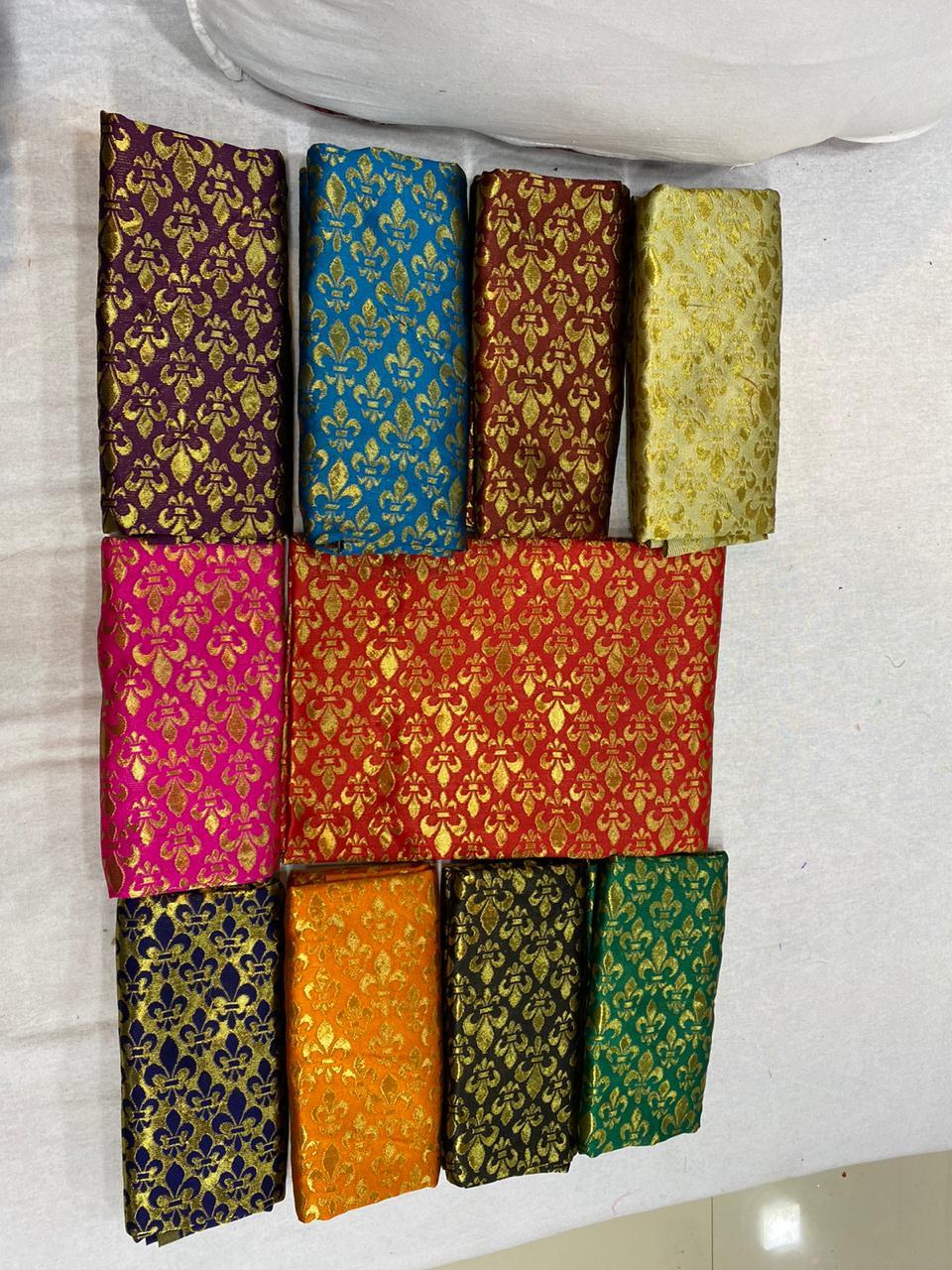 Blouse Fabrics - Lightweight Soft Blend, High Colorfastness & Shrink Resistance, Ideal For Fancy Attires