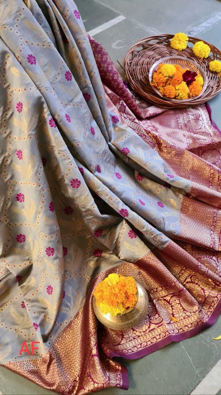 Multi Colour Soft Weaving Silk Saree
