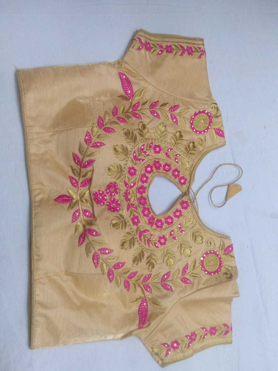 Fancy Blouse - Silk Material, Royal Blue Color | Sleeveless Design, Square Neckline, Perfect For Weddings And Parties