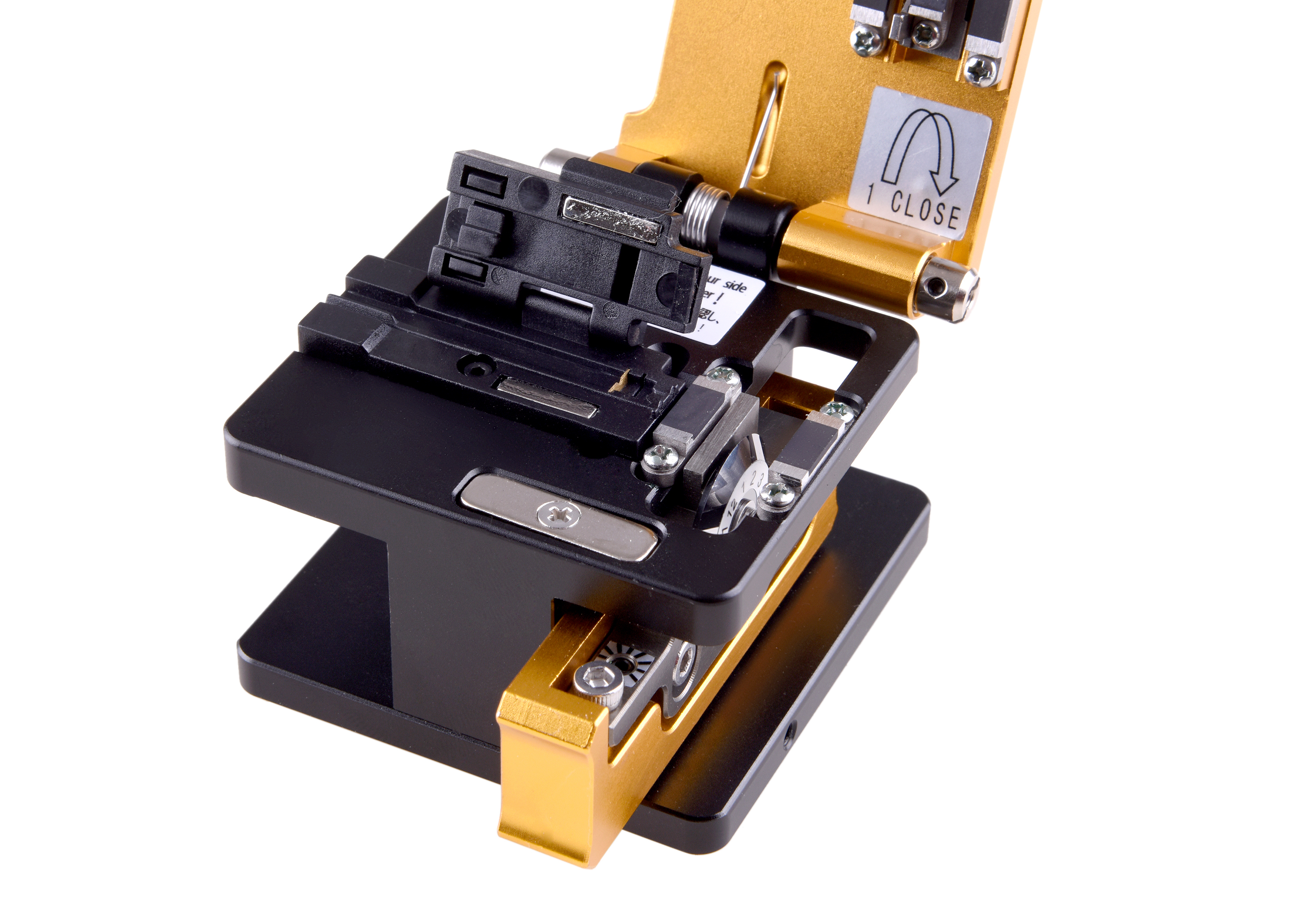 Fiber Optical Cleaver T-903 - 125um, Compact 6.3x7.0x6.3 Cm, 0.6 Kg Weight, 36000 Cleaves, Multi-core Capability