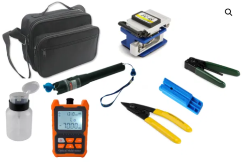 चतुर ऑप्टिकल मल्टी मीटर के साथ फाइबर ऑप्टिक्स टूल किट Tk300