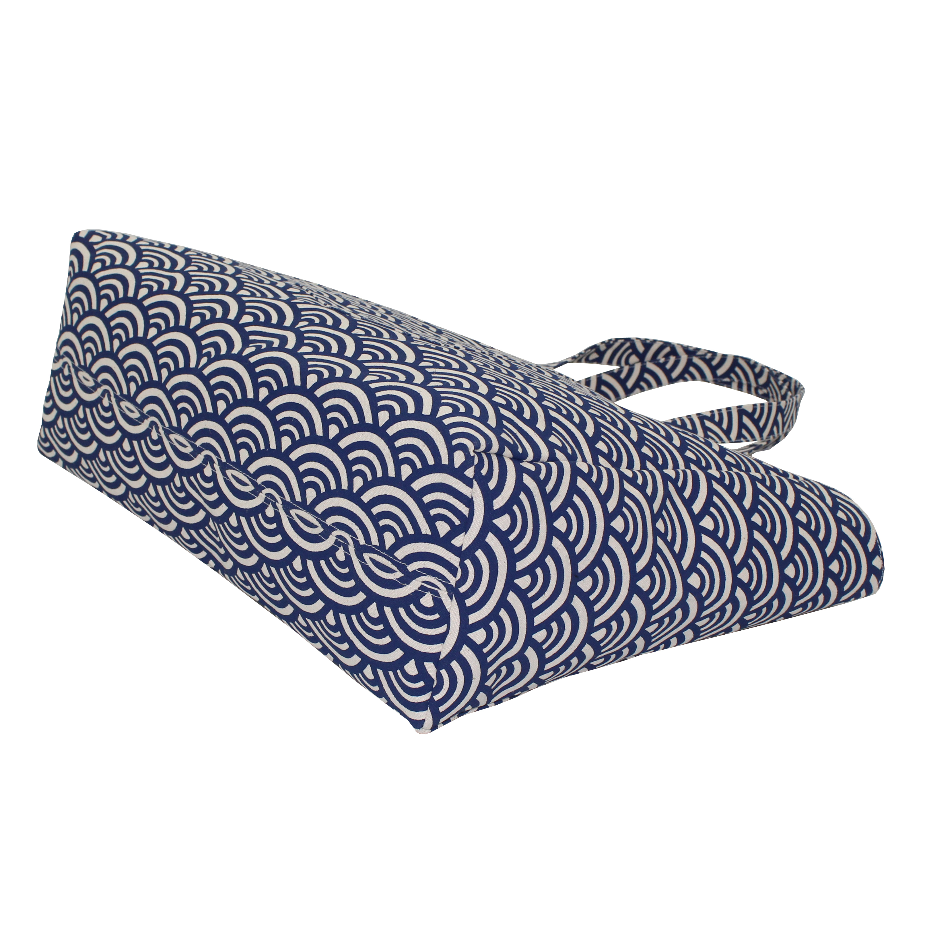 Inside Polyester Natural Canvas Tote Bag Capacity: 5 Kgs Kg/day